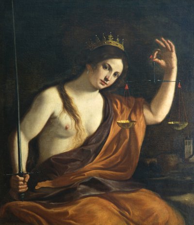 Justice by Benedetto the Elder Gennari